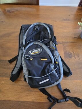 CamelBak Black & Gray Hydration Backpack - Compact Men’s Pack